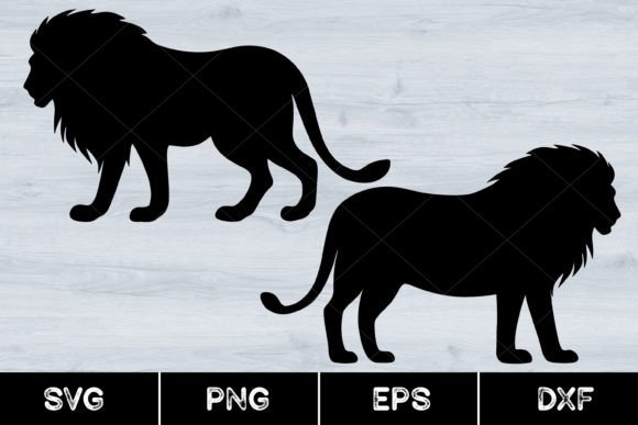 Download Lion Silhouette, Svg - Lion Collection